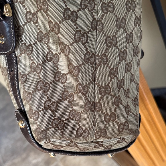 Preowned Gucci Horsebit Hobo Tote Bag - Picture 3 of 10